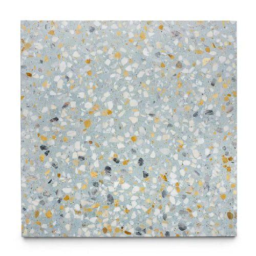 Full Tile Sample - Terrazzo Parker Cement Tile - 24" x 24" x 5/8" Matte
