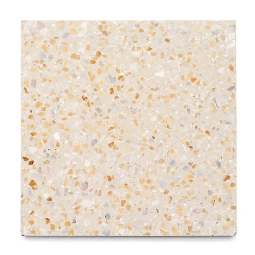 Full Tile Sample - Terrazzo Sputnik Cement Tile - 12" x 12" x 5/8" Matte