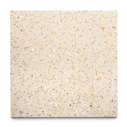 Full Tile Sample - Terrazzo Sputnik Cement Tile - 24" x 24" x 5/8" Matte
