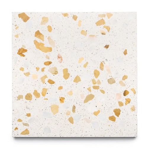 Full Tile Sample - Terrazzo Tamarisk Cement Tile - 12" x 12" x 5/8" Matte