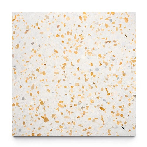 Full Tile Sample - Terrazzo Tamarisk Cement Tile - 24" x 24" x 5/8" Matte
