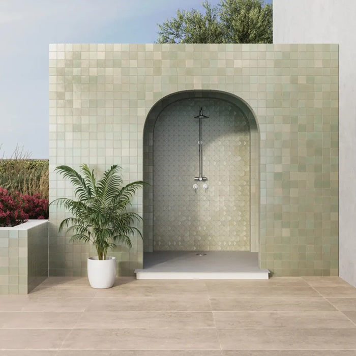 Thaddeus Almond Anti-Slip Rated Porcelain Tile - Matte