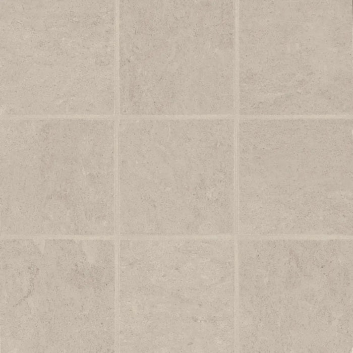 Thaddeus Almond Porcelain Mosaic - 4" x 4"