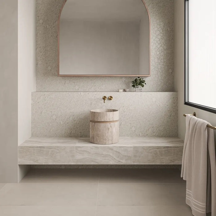 Thaddeus Pearl Porcelain Tile - Matte