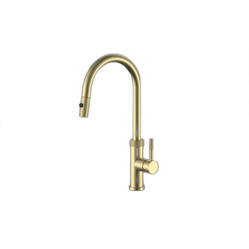 Thames Stainless Steel Brushed Gold Kitchen Faucet Brushed Gold 1