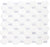 Full Sheet Sample - Metro Blend Thassos Blue Dot Octagon Natural Stone Mosaic - 11" x 12" Honed