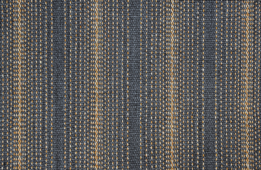 Theodore Stripe Wool Denim 67197 Carpet Textured 1