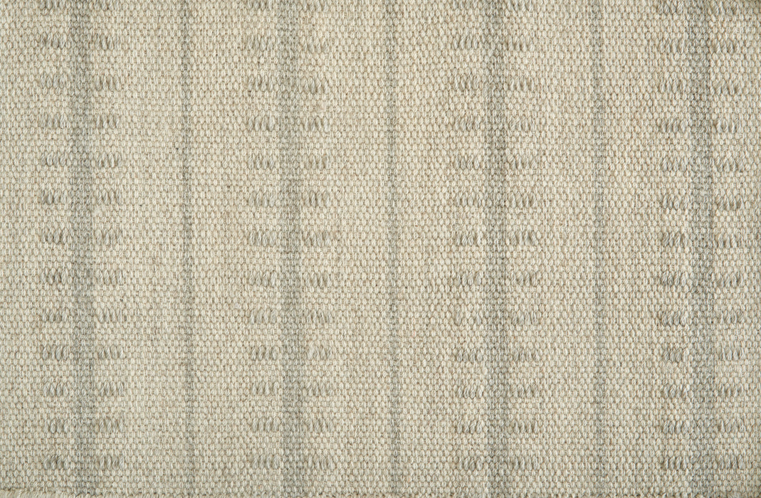 Ticking Stripe Wool Pearl 31991 Carpet Pattern 1