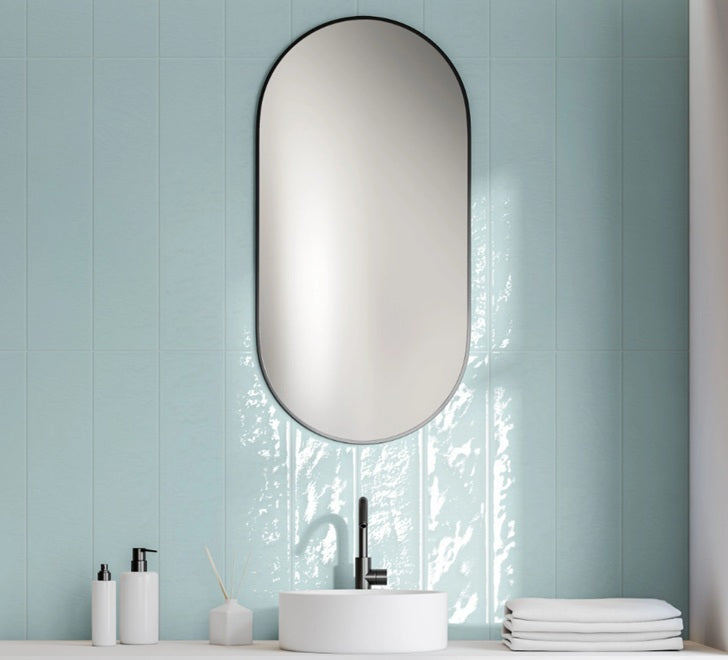 Playful Porcelain Blue Tile Glossy 3