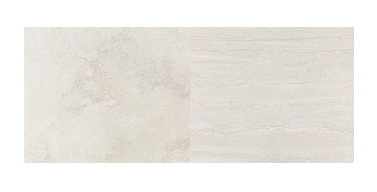 Haddonstone Porcelain Peony Vein Cut Stepwise HS04 Tile Matte 1