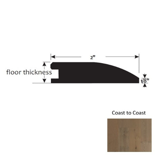 Gold Wood Coast to Coast Flush Reducer Urethane & Aluminum Oxide 1