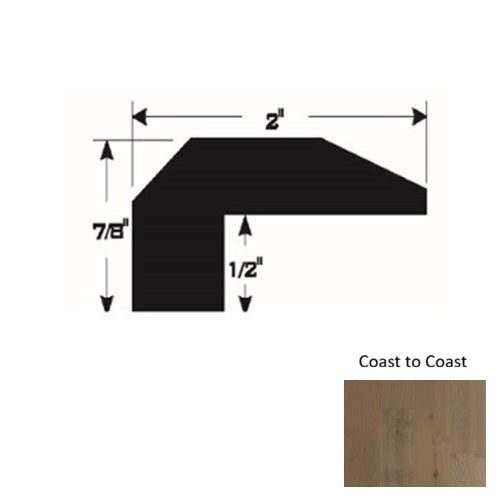 Gold Wood Coast to Coast Threshold Urethane & Aluminum Oxide 1