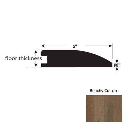 Silver Wood Beachy Culture Flush Reducer Urethane & Aluminum Oxide 1