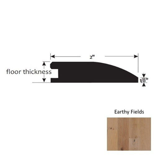 Silver Wood Earthy Fields Flush Reducer Urethane & Aluminum Oxide 1