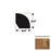 Silver Wood Radiating  Warmth Quarter Round Urethane & Aluminum Oxide 1
