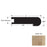 Silver Wood Sunlit Tan Flush Stair Nose Urethane & Aluminum Oxide 1
