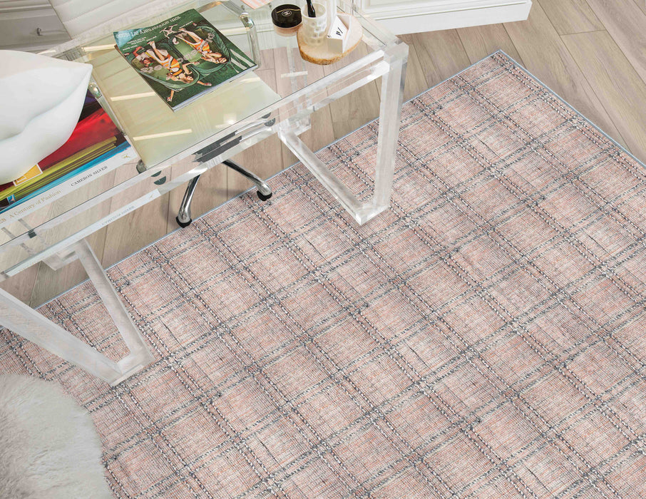 Tinsley Tweed Polysilk Blend Rose 25813 Carpet Textured 2
