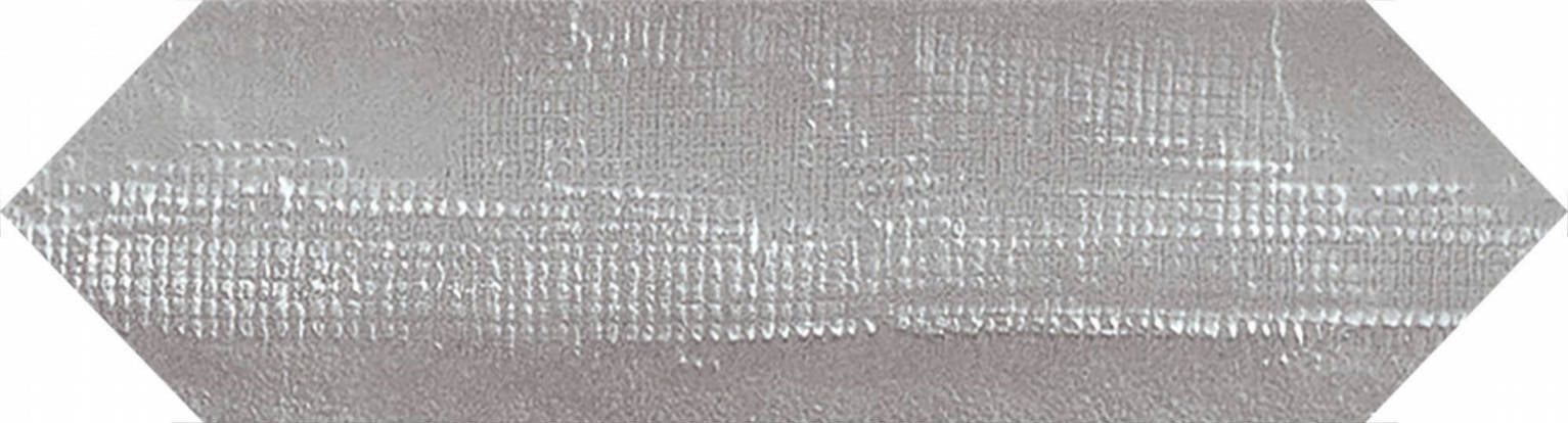 Full Tile Sample - Tissue Grey Porcelain Tile - 3" x 11" Matte