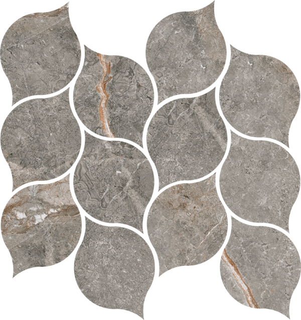 Happy Floors Toscana Beige Natural Porcelain Mosaic | Lowest Price ...