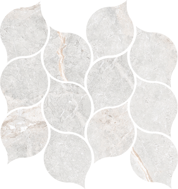 Happy Floors Toscana Perla Natural Porcelain Mosaic | Lowest Price ...