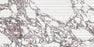 Full Tile Sample - Touche Rubis Plisse 3D Deco Porcelain Tile - 24" x 48" x 9 MM Matte