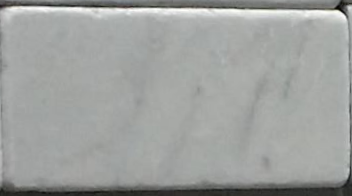 Treviluci White Honed Marble Paver - 6" x 12" x 1 1/16"