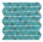 Triangle Glass Green Stone TASTRIA Mosaic Glossy 1