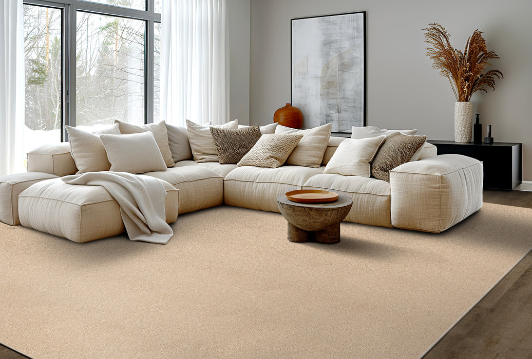 Tristan Plush I Polyester Soft Sand 39264 Carpet Textured 2