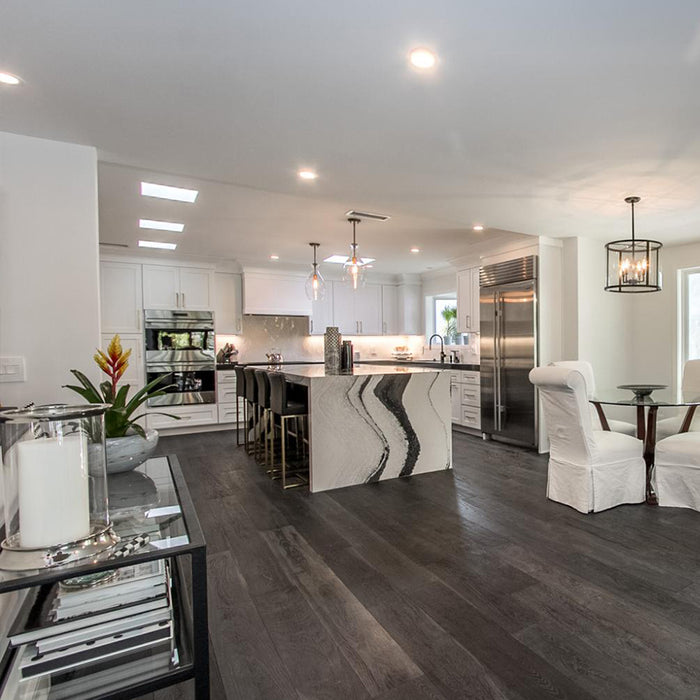 Oak Hardwood Onyx Engineered Hardwood Nu Oil Super Matte 9