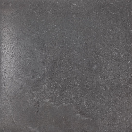 Trust Black Brushed Porcelain Tile - 12" x 24" x 3/8"