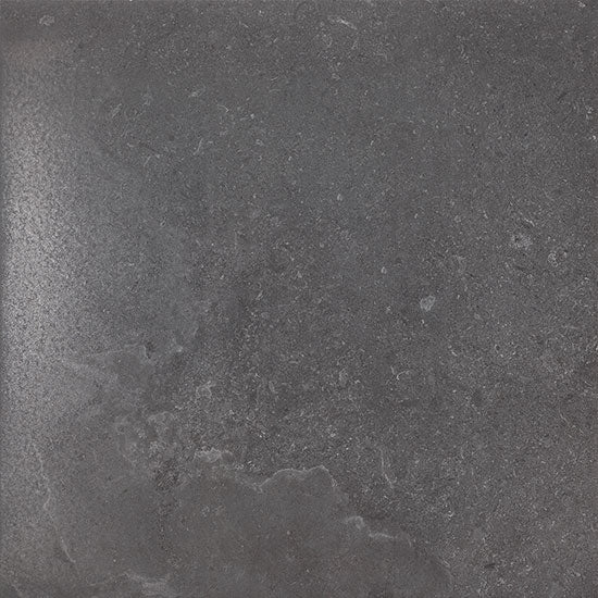 Full Tile Sample - Trust Black Porcelain Tile - 12" x 24" x 3/8" Brushed
