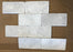 Tundra Gray Tumbled Marble Tile - 3" x 6" x 3/8"
