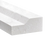 Tuscan White Honed Limestone Liner - 3/4" x 12" Modern Liner
