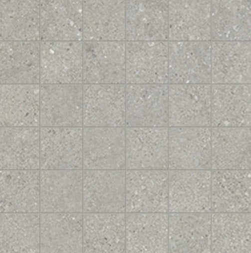 Tycoon Smoke Porcelain Mosaic - 2" x 2"