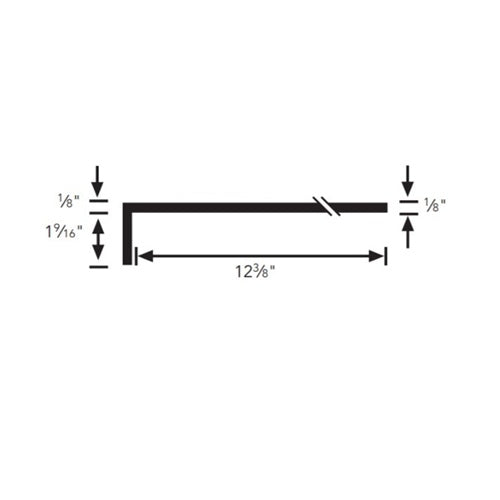 Marbleized 70 Red Light Duty with One 2 inch strips Rubber (SQ) with Safety Yellow Abrasive Strip Stair Tread - Smooth