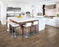 NatureTEK Select Reclaime Mocha Oak Laminate Wood Plank Flooring - Textured