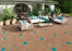 Aqua Pixel Porcelain Mosaic Glossy 2