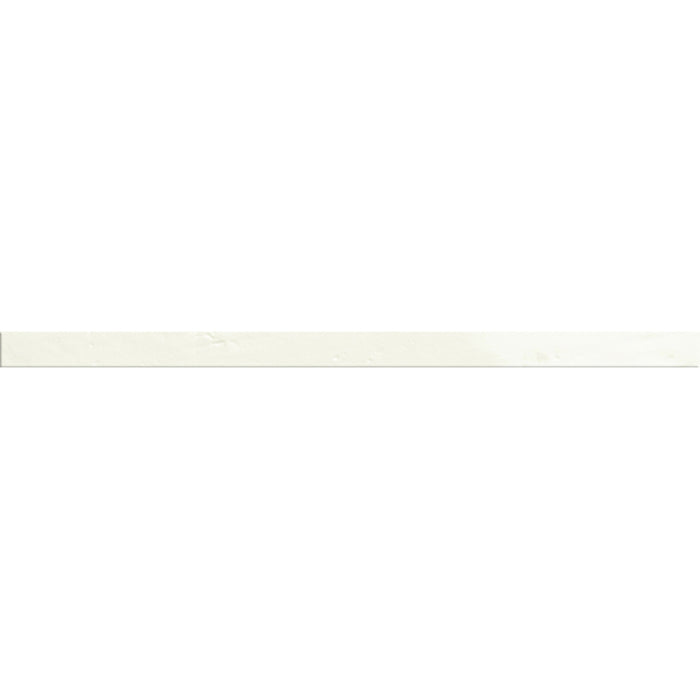 Umbria Bianco Porcelain Floor & Wall Trim - 0.6" x 11.8" Pencil Bullnose