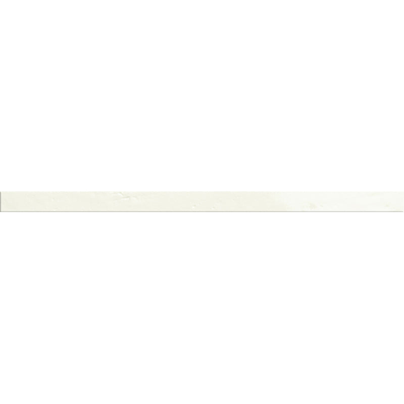 Umbria Bianco Porcelain Floor & Wall Trim - 0.6" x 11.8" Pencil Bullnose