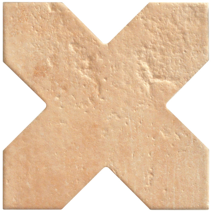 Umbria Cotto Porcelain Mosaic - Cross