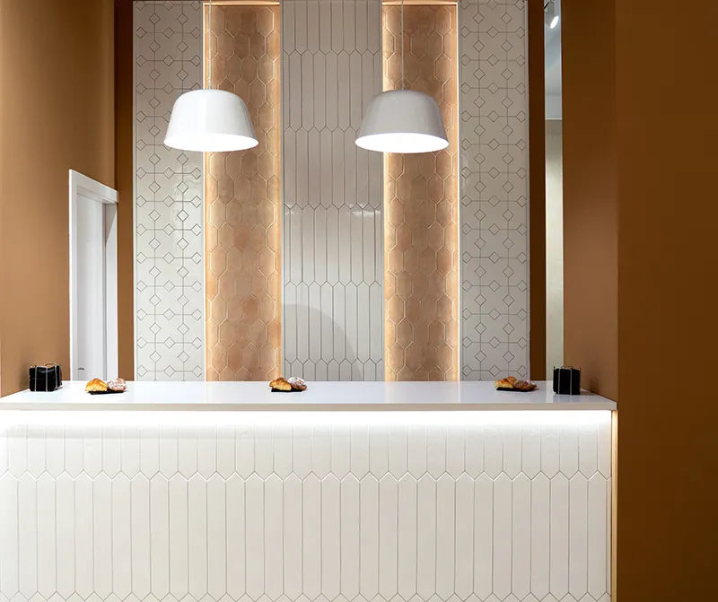 Bianco Pixel Porcelain Mosaic Glossy 2