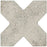 Umbria Petra Porcelain Mosaic - Cross