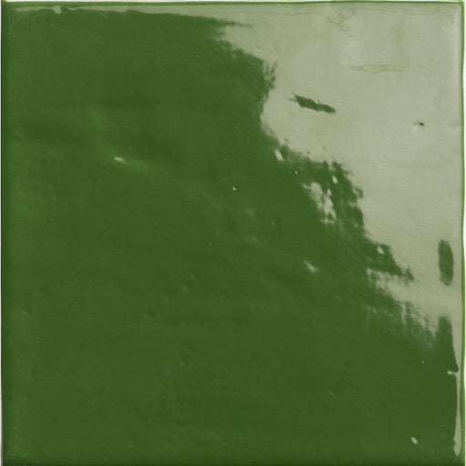 Umbria Verde Porcelain Tile - Glossy