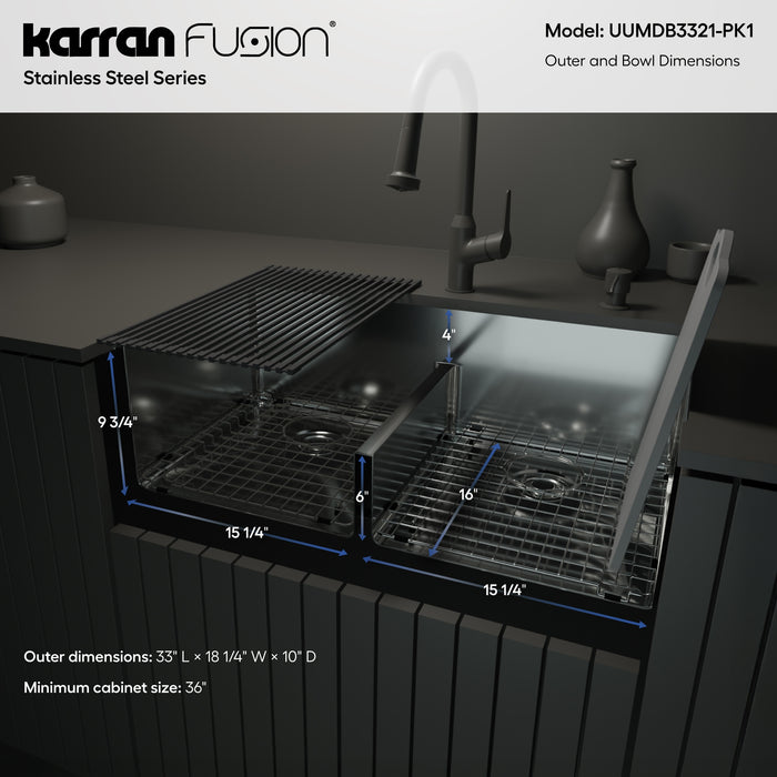 Stainless Steel Stainless Steel Kitchen Sink Satin Brushed 8