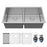 Stainless Steel Stainless Steel Kitchen Sink Satin Brushed 1