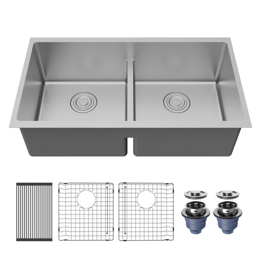 Stainless Steel Stainless Steel Kitchen Sink Satin Brushed 1