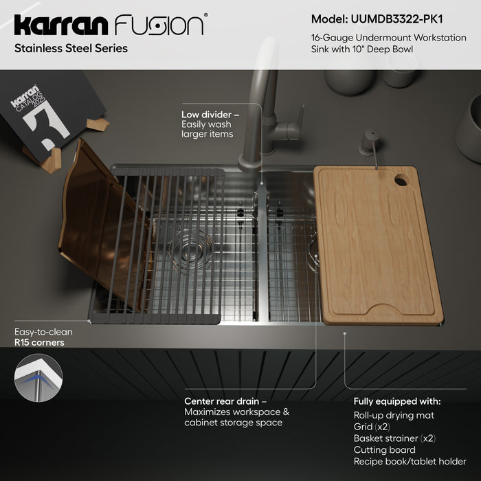 Stainless Steel Stainless Steel Kitchen Sink Satin Brushed 6