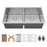 Stainless Steel Stainless Steel Kitchen Sink Satin Brushed 1