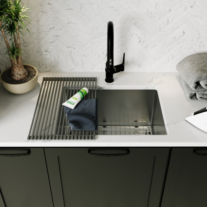 Stainless Steel Stainless Steel Kitchen Sink Satin Brushed 5