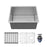 Stainless Steel Stainless Steel Kitchen Sink Satin Brushed 1